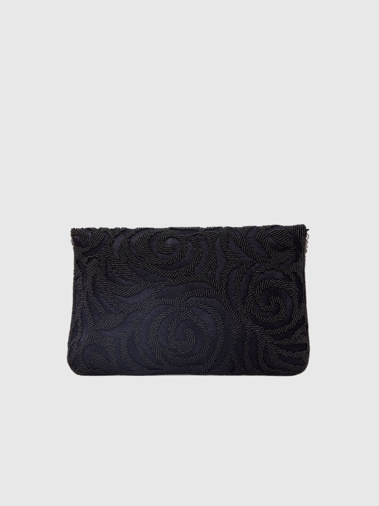 Ethnic Black Envelope Hand / Sling Bag