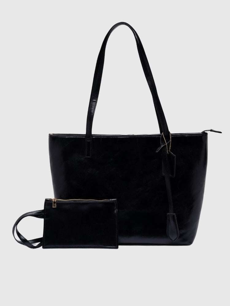 All in one organizer tote bag - Black