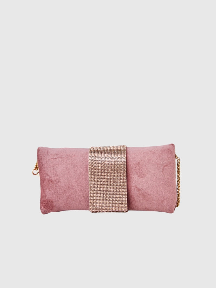 Ethnic - Mauve Diamond Pouch/Sling Bag