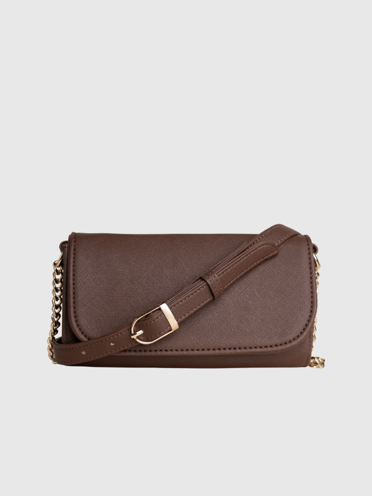 Walnut Brown Aurelia Luxe Sling