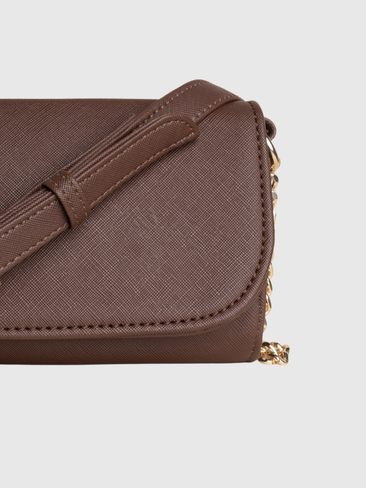 Walnut Brown Aurelia Luxe Sling