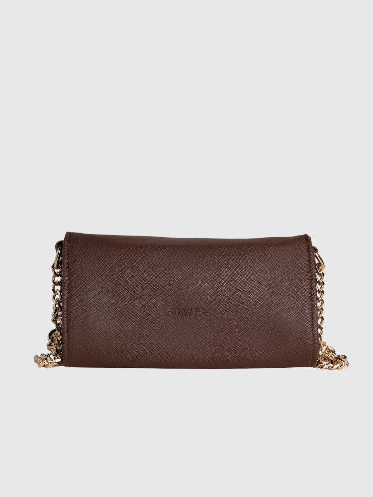 Walnut Brown Aurelia Luxe Sling