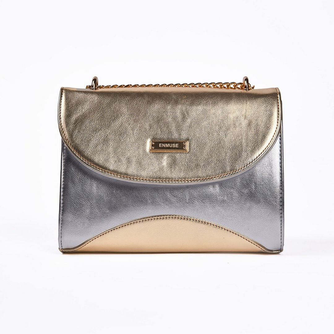 Casual Bag / Party - Golden & Silver