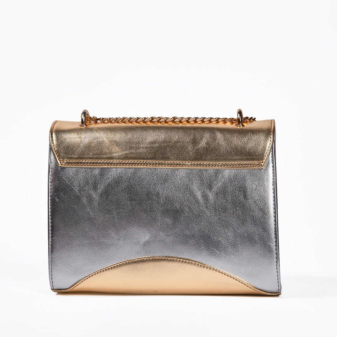 Casual Bag / Party - Golden & Silver